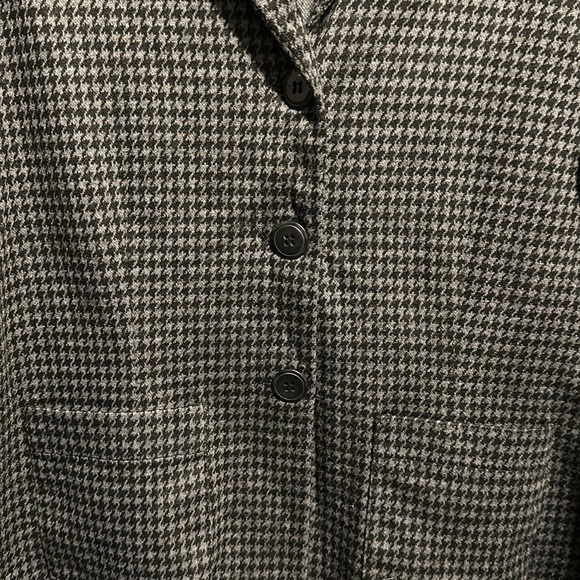 Size S, black and grey pattern blazer - Picture 4 of 4